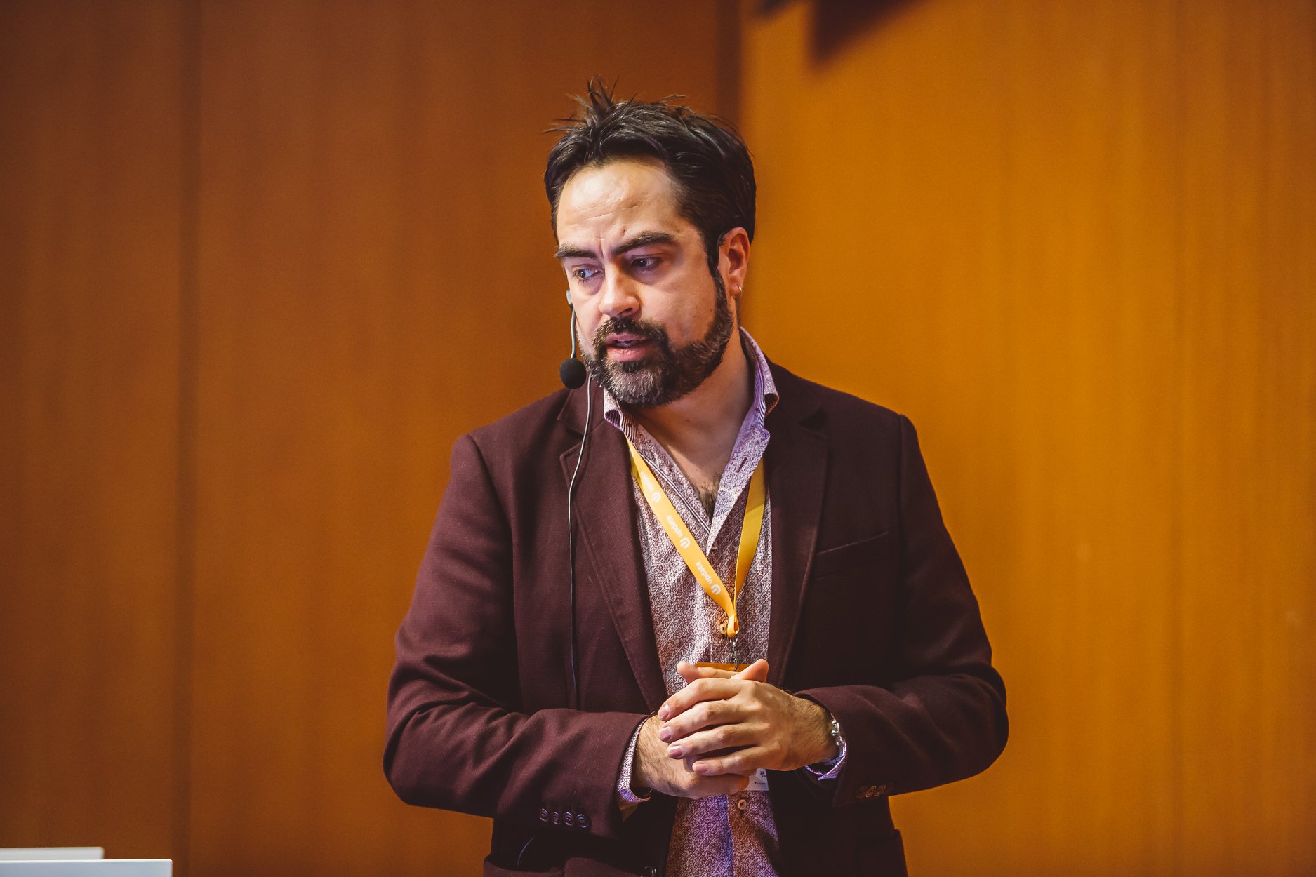 Rodrigo Díaz Concha en Update Conference 2018 - Praga, República Checa